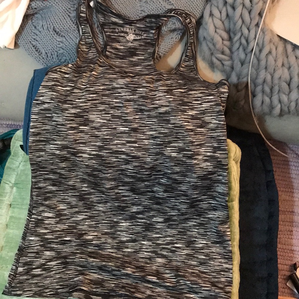🦄Yoga Workout Tank Marled Look, Wicking5/25 Sale